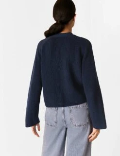 Whistles Pure Cotton Button Front Cropped Cardigan 31 Whistles Pure Cotton Button Front Cropped Cardigan -Marksandspencer Sale Store pure cotton button front cropped cardigan 15