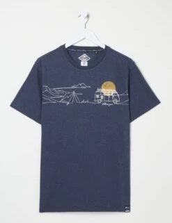 Pure Cotton Camper Graphic T-Shirt -Marksandspencer Sale Store pure cotton camper graphic t shirt 5