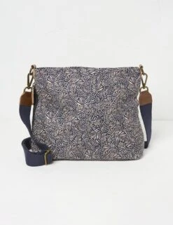 Pure Cotton Canvas Printed Shoulder Bag -Marksandspencer Sale Store pure cotton canvas printed shoulder bag 3