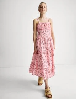 Pure Cotton Maxi Dress (6-16 Yrs) -Marksandspencer Sale Store pure cotton chilli print maxi dress 6 16 yrs 1 1