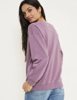 Pure Cotton Crew Neck Jumper -Marksandspencer Sale Store pure cotton crew neck jumper 6