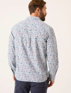 Pure Cotton Ditsy Floral Shirt -Marksandspencer Sale Store pure cotton ditsy floral shirt 6