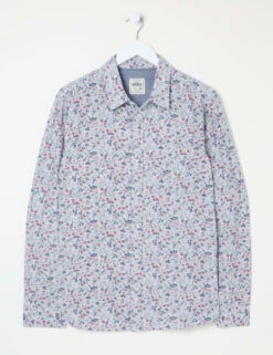 Pure Cotton Ditsy Floral Shirt -Marksandspencer Sale Store pure cotton ditsy floral shirt 9