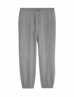 Pure Cotton Fleece Lined Joggers -Marksandspencer Sale Store pure cotton fleece lined joggers 1