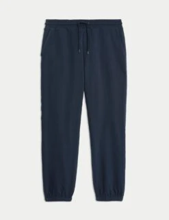 Pure Cotton Fleece Lined Joggers -Marksandspencer Sale Store pure cotton fleece lined joggers 6