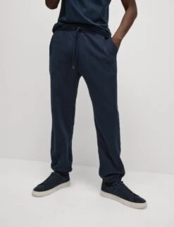 Pure Cotton Fleece Lined Joggers -Marksandspencer Sale Store pure cotton fleece lined joggers 7