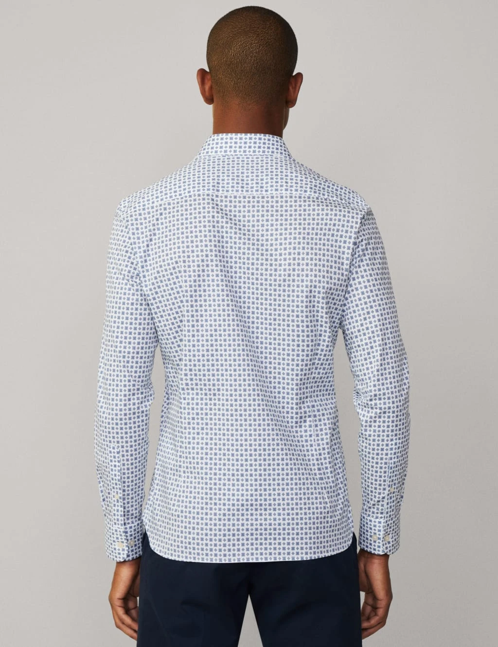 Hackett Pure Cotton Foulard Print Oxford Shirt 11 Hackett Pure Cotton Foulard Print Oxford Shirt - Image 11