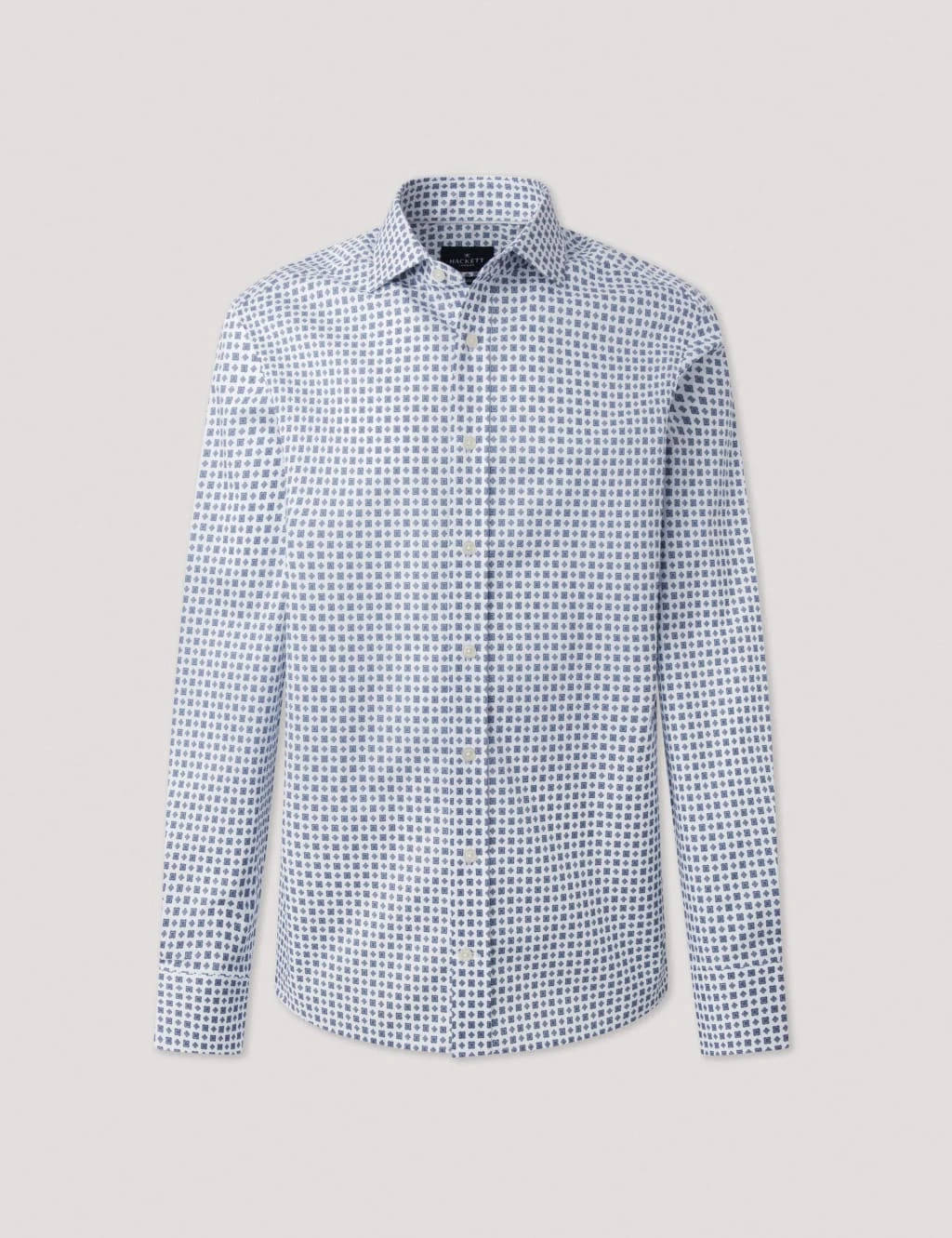 Hackett Pure Cotton Foulard Print Oxford Shirt 14 Hackett Pure Cotton Foulard Print Oxford Shirt - Image 14