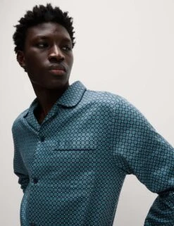 Pure Cotton Foulard Pyjama Set 28 Pure Cotton Foulard Pyjama Set -Marksandspencer Sale Store pure cotton foulard pyjama set 12