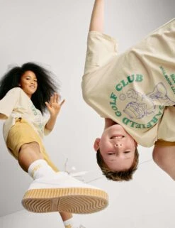 Pure Cotton Garfield™ Golf T-Shirt (6-16 Yrs) 32 Pure Cotton Garfield™ Golf T-Shirt (6-16 Yrs) -Marksandspencer Sale Store pure cotton garfield golf t shirt 6 16 yrs 1 14