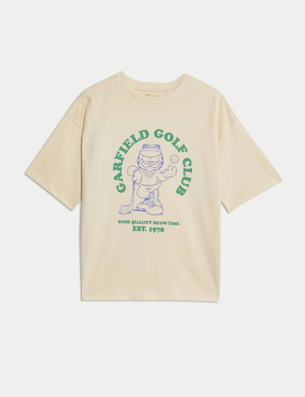 Pure Cotton Garfield™ Golf T-Shirt (6-16 Yrs) 9 Pure Cotton Garfield™ Golf T-Shirt (6-16 Yrs) - Image 9