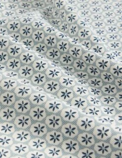 WHITE STUFF Pure Cotton Geometric Print Polo Shirt -Marksandspencer Sale Store pure cotton geometric print polo shirt 7