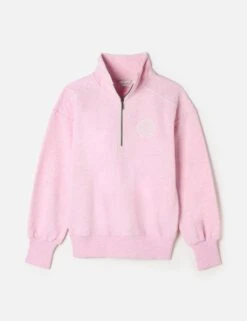 Joules Pure Cotton Half Zip Sweatshirt -Marksandspencer Sale Store pure cotton half zip sweatshirt 7