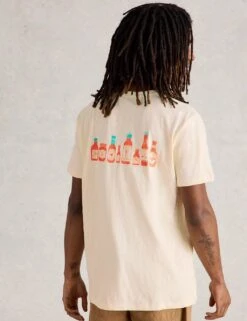 WHITE STUFF Pure Cotton Hot Sauce T-Shirt -Marksandspencer Sale Store pure cotton hot sauce t shirt 11