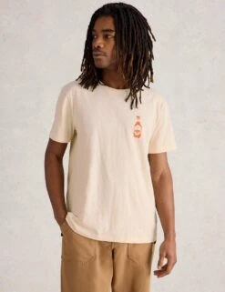 WHITE STUFF Pure Cotton Hot Sauce T-Shirt -Marksandspencer Sale Store pure cotton hot sauce t shirt 8