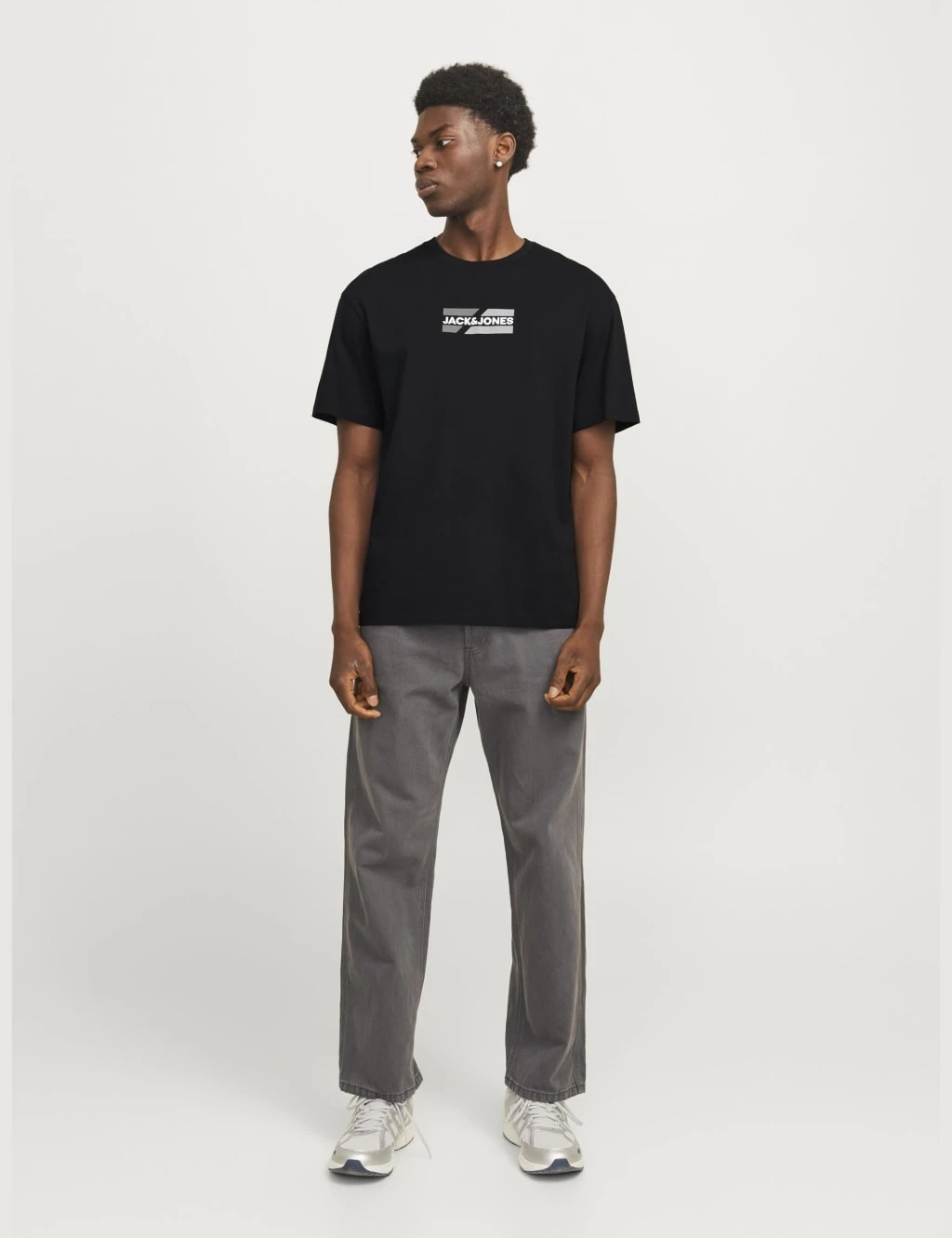 Jack & Jones Pure Cotton Logo Graphic Crew Neck T-Shirt 20 Jack & Jones Pure Cotton Logo Graphic Crew Neck T-Shirt - Image 20