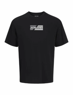 Jack & Jones Pure Cotton Logo Graphic Crew Neck T-Shirt 35 Jack & Jones Pure Cotton Logo Graphic Crew Neck T-Shirt -Marksandspencer Sale Store pure cotton logo graphic crew neck t shirt 2