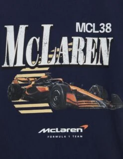 Pure Cotton McLaren Graphic T-Shirt (6-16 Yrs) -Marksandspencer Sale Store pure cotton mclaren graphic t shirt 6 16 yrs 1 4