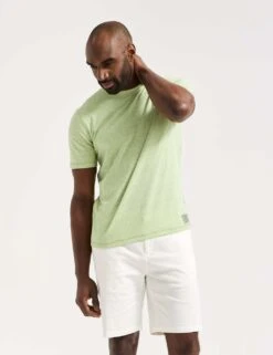 Scotch & Soda Pure Cotton Melange T-Shirt -Marksandspencer Sale Store pure cotton melange t shirt 13