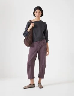 Pure Cotton Off The Shoulder Sweatshirt -Marksandspencer Sale Store pure cotton off the shoulder sweatshirt 11