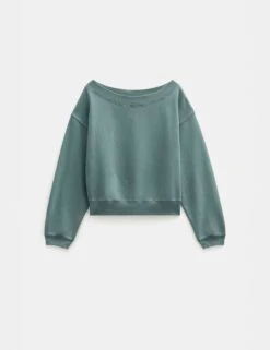Pure Cotton Off The Shoulder Sweatshirt -Marksandspencer Sale Store pure cotton off the shoulder sweatshirt 8