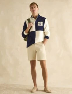 Joules Pure Cotton Patterned Rugby Shirt -Marksandspencer Sale Store pure cotton patterned rugby shirt 10