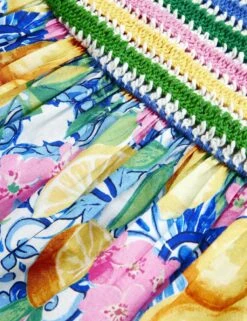 MONSOON Pure Cotton Printed Dress (3-15 Yrs) -Marksandspencer Sale Store pure cotton printed dress 3 15 yrs 1 7