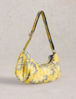 WHITE STUFF Pure Cotton Printed Sling Cross Body Bag -Marksandspencer Sale Store pure cotton printed sling cross body bag 7
