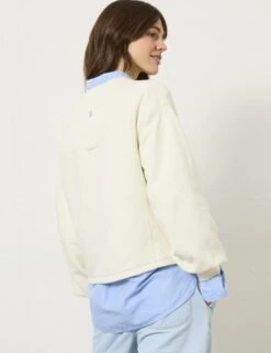 Pure Cotton Printed Slogan Sweatshirt -Marksandspencer Sale Store pure cotton printed slogan sweatshirt 7