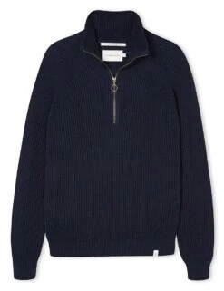 Pure Cotton Ribbed Quarter Zip Jumper 31 Pure Cotton Ribbed Quarter Zip Jumper -Marksandspencer Sale Store pure cotton ribbed quarter zip jumper 11