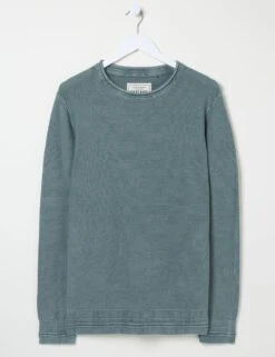 Pure Cotton Ribbed Textured Jumper -Marksandspencer Sale Store pure cotton ribbed textured jumper 3