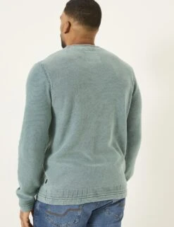 Pure Cotton Ribbed Textured Jumper -Marksandspencer Sale Store pure cotton ribbed textured jumper 4