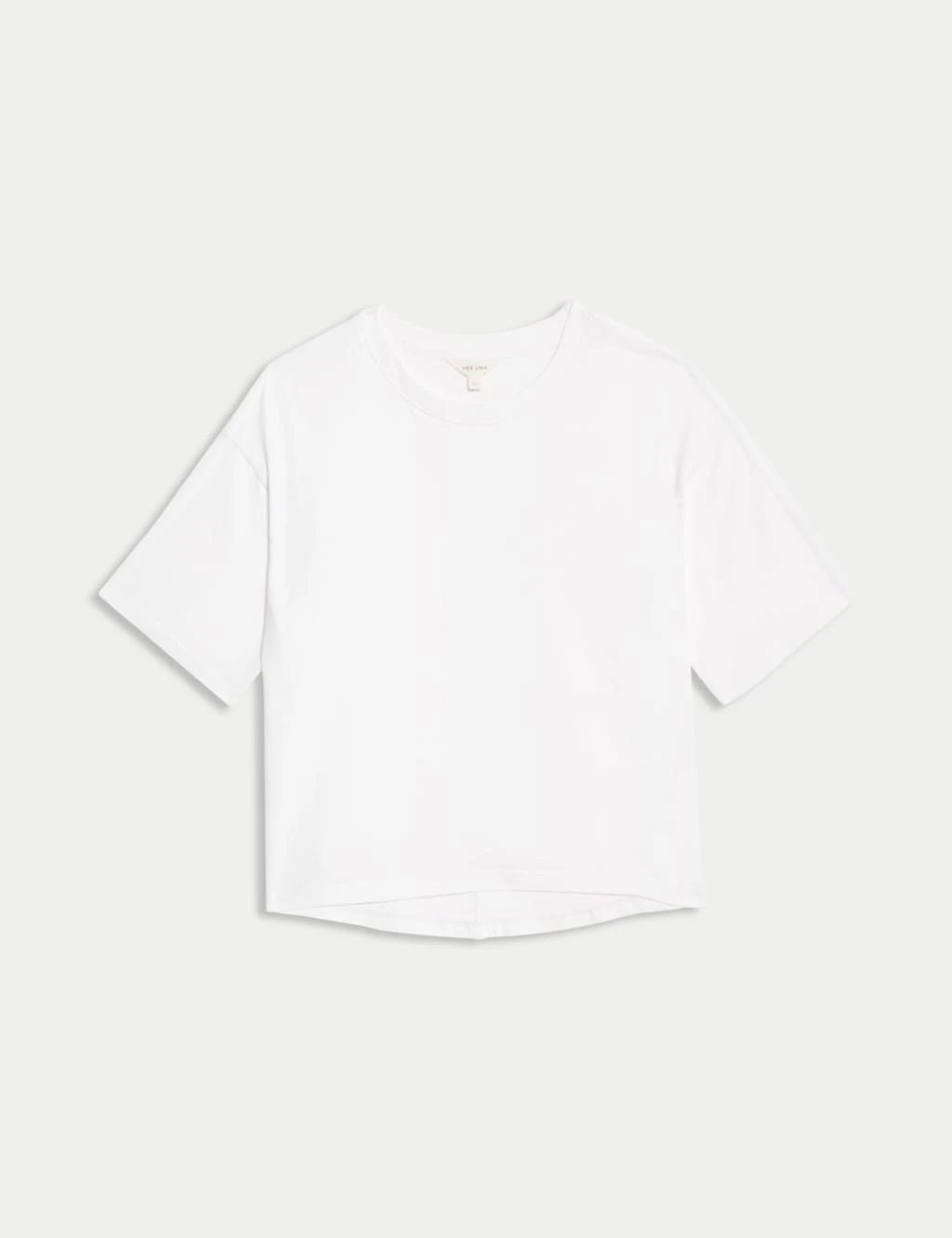 Pure Cotton Short Sleeve Boxy T-Shirt 6 Pure Cotton Short Sleeve Boxy T-Shirt - Image 6