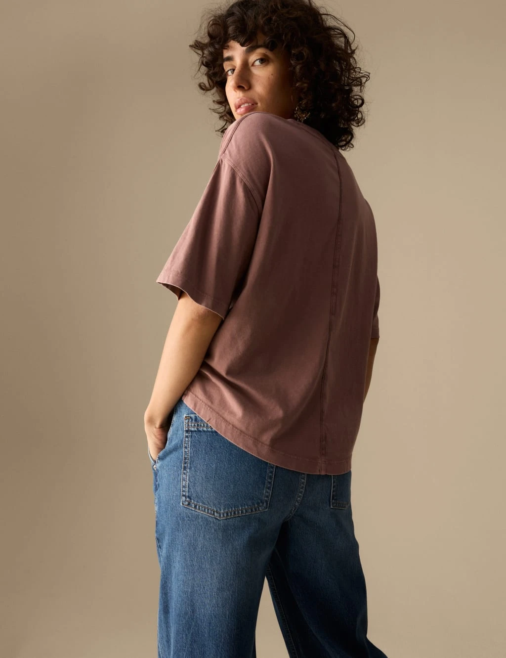 Pure Cotton Short Sleeve Boxy T-Shirt 13 Pure Cotton Short Sleeve Boxy T-Shirt - Image 13