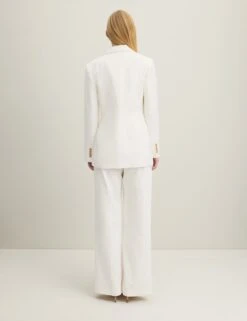 Pure Cotton Single Breasted Blazer -Marksandspencer Sale Store pure cotton single breasted blazer 4