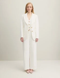 Pure Cotton Single Breasted Blazer -Marksandspencer Sale Store pure cotton single breasted blazer 6