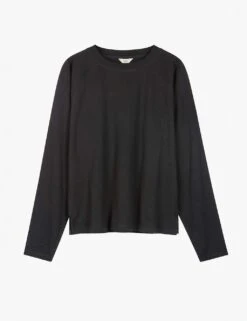 Matilda Pure Cotton Crew Neck Top -Marksandspencer Sale Store pure cotton slash neck top 10
