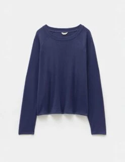 Matilda Pure Cotton Crew Neck Top -Marksandspencer Sale Store pure cotton slash neck top