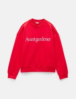 Pure Cotton Slogan Crew Neck Sweatshirt -Marksandspencer Sale Store pure cotton slogan crew neck sweatshirt 9