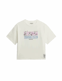 Pure Cotton Snoopy™ T-Shirt (6-16 Yrs) 23 Pure Cotton Snoopy™ T-Shirt (6-16 Yrs) -Marksandspencer Sale Store pure cotton snoopy t shirt 6 16 yrs