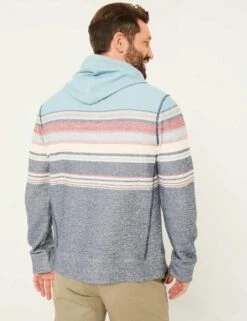 Pure Cotton Striped Hoodie -Marksandspencer Sale Store pure cotton striped hoodie 6
