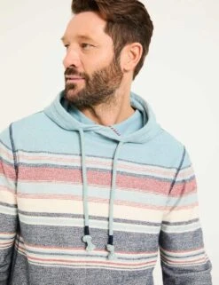 Pure Cotton Striped Hoodie -Marksandspencer Sale Store pure cotton striped hoodie 7