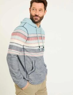 Pure Cotton Striped Hoodie -Marksandspencer Sale Store pure cotton striped hoodie 8