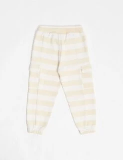 Pure Cotton Striped Joggers (2-8 Yrs) -Marksandspencer Sale Store pure cotton striped joggers 2 8 yrs 1 6