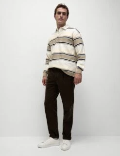 Pure Cotton Striped Rugby Shirt -Marksandspencer Sale Store pure cotton striped rugby shirt 8