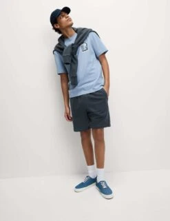 Pure Cotton Surfboard Graphic T-Shirt -Marksandspencer Sale Store pure cotton surfboard graphic t shirt 6