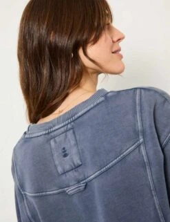 Pure Cotton Sweatshirt -Marksandspencer Sale Store pure cotton sweatshirt 11