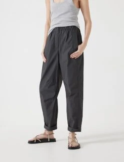 Pure Cotton Tapered Trousers 15 Pure Cotton Tapered Trousers -Marksandspencer Sale Store pure cotton tapered trousers 5