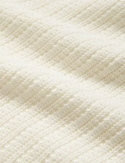 Jaeger Pure Cotton Textured Collared Relaxed Jumper -Marksandspencer Sale Store pure cotton textured collared relaxed jumper 12