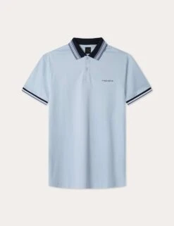 Hackett Pure Cotton Tipped Polo Shirt -Marksandspencer Sale Store pure cotton tipped polo shirt 3